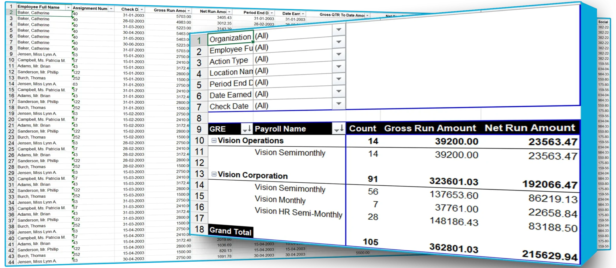 Sample Reports for Oracle EBS | SplashBI 18 EBS-Net_Outside_the_Range_Report